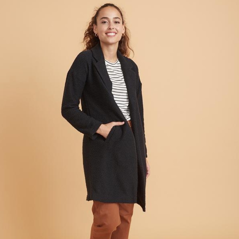 Sold** Marine layer Birdseye coat NWOT